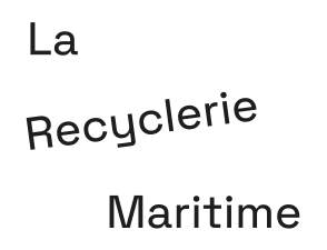 Logo Recyclerie maritime – blanc